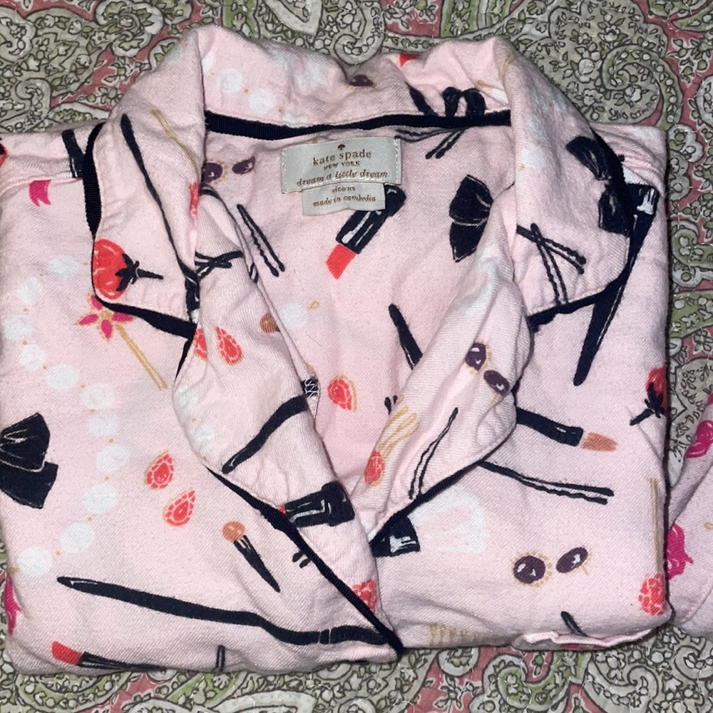 Kate Spade ♠️ dream a little dream pajamas size xs. - Picture 2 of 7